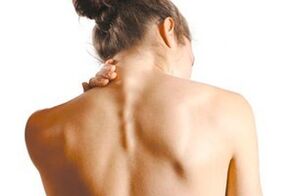 Nackenschmerzen mit zervikaler Osteochondose