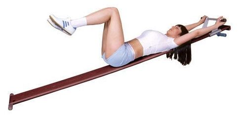 Trainingsgerät zur Behandlung von Osteochondrose zu Hause