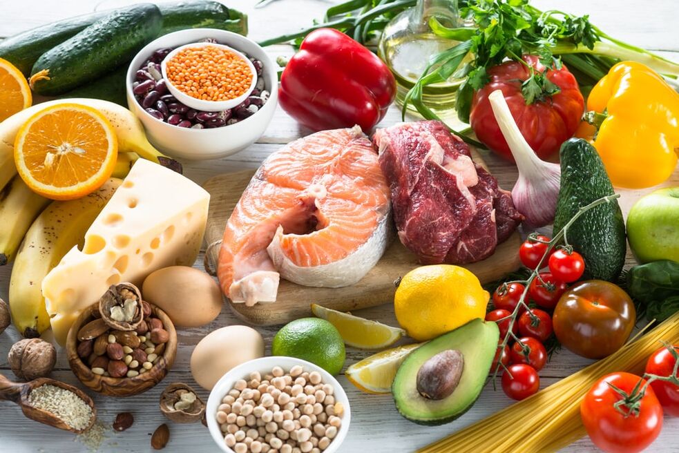 Gesunde Ernährung bei Osteochondrose
